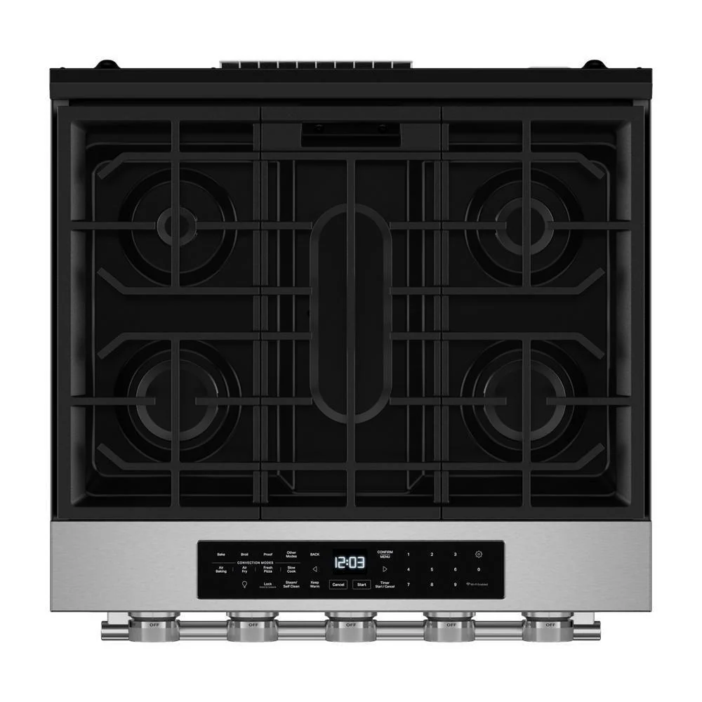 Kitchenaid KSGS330SPS 5.0 Cu. Ft. Smart Slide-in Gas Range with Convection Cooking Modes - Image 15