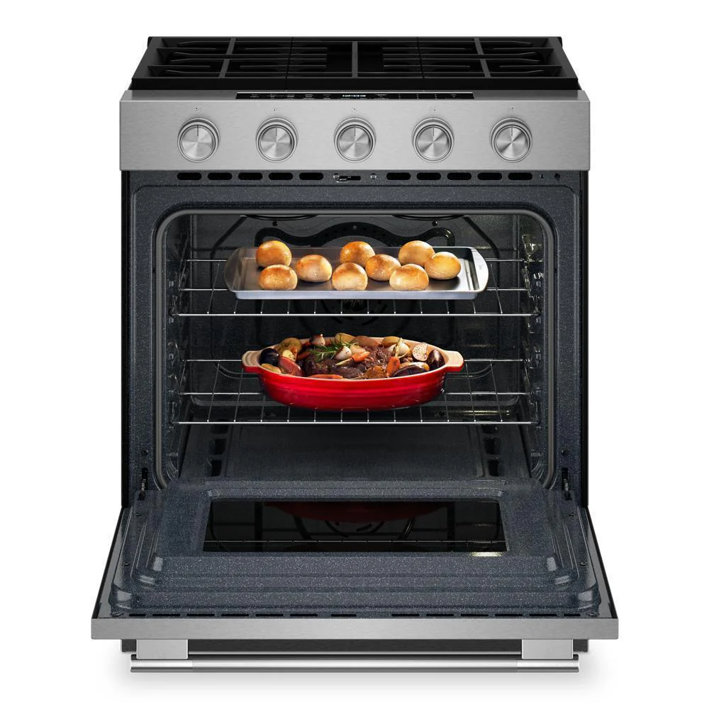 Kitchenaid KSGS330SPS 5.0 Cu. Ft. Smart Slide-in Gas Range with Convection Cooking Modes - Image 19