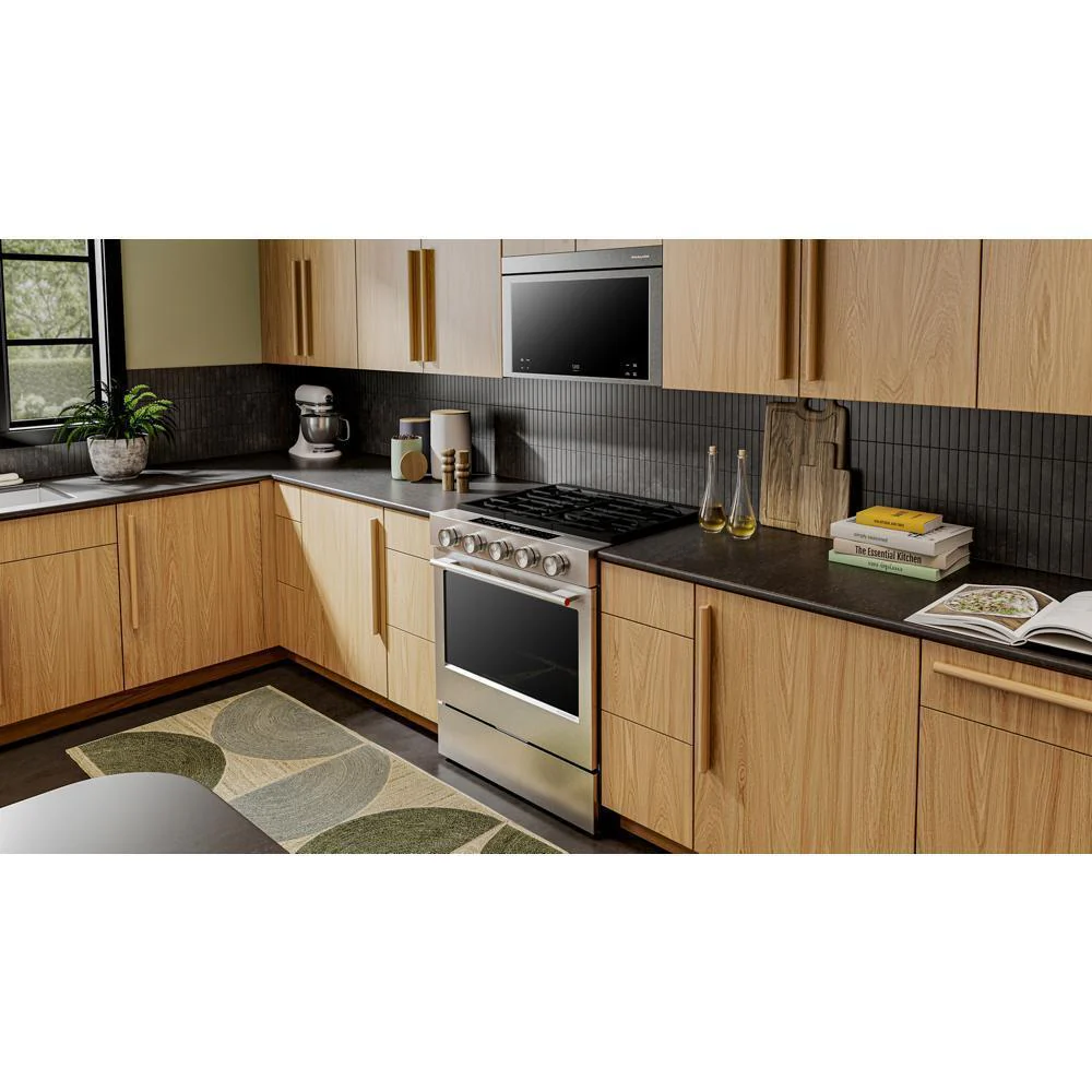Kitchenaid KSGS330SPS 5.0 Cu. Ft. Smart Slide-in Gas Range with Convection Cooking Modes - Image 5