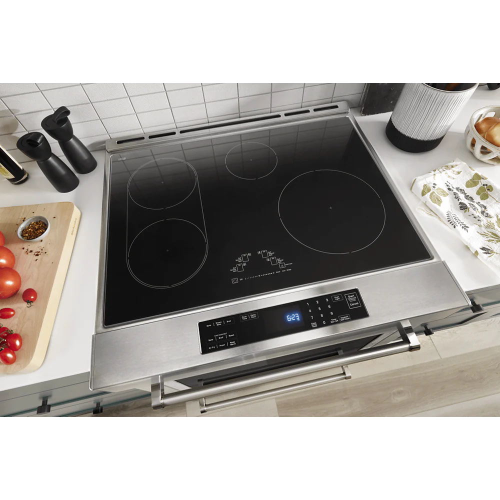 Kitchenaid KSIS730PSS 30-Inch 4-Element Induction Slide-In Convection Range with Air Fry - Image 2