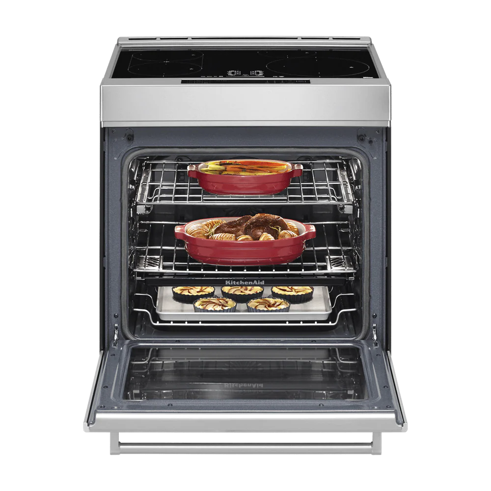 Kitchenaid KSIS730PSS 30-Inch 4-Element Induction Slide-In Convection Range with Air Fry - Image 3
