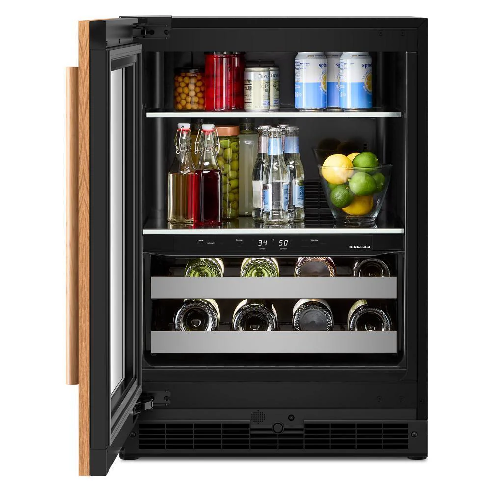Kitchenaid KUBL524SPA 24" Panel-Ready Beverage Center - Image 4
