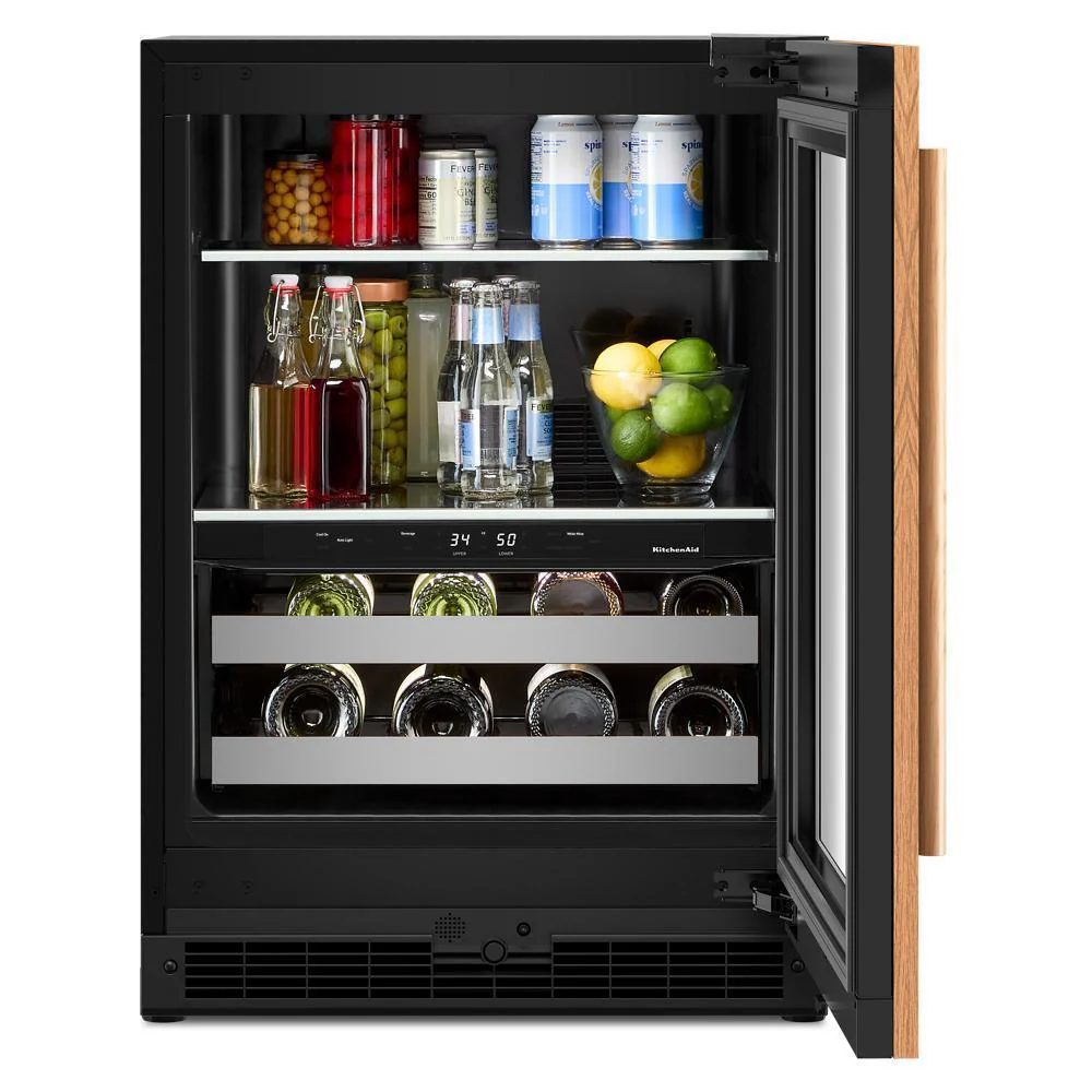 Kitchenaid KUBR524SPA 24" Panel-Ready Beverage Center - Image 4