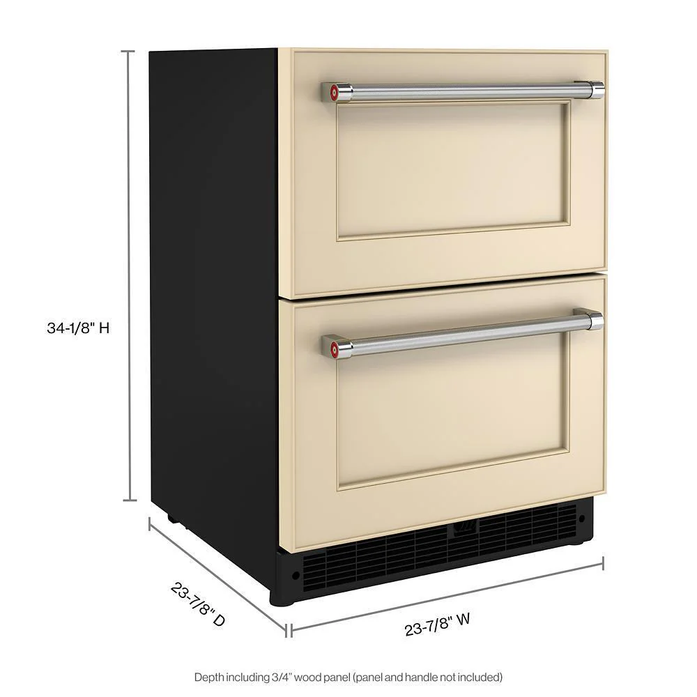 Kitchenaid KUDR204KPA 24" Panel-Ready Undercounter Double-Drawer Refrigerator - Image 5