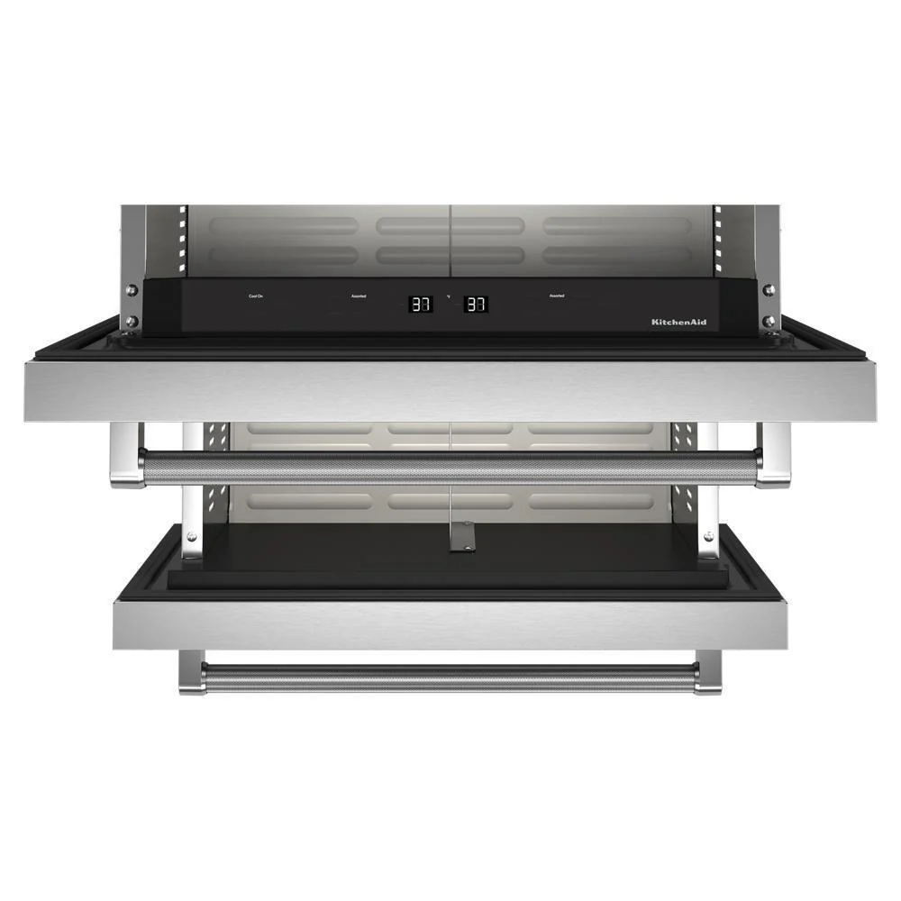 Kitchenaid KUDR204KSB 24" Stainless Steel Undercounter Double-Drawer Refrigerator - Image 7