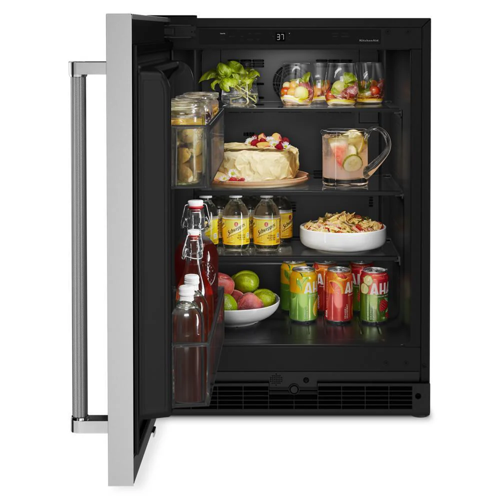 Kitchenaid KURL114KSB 24" Undercounter Refrigerator with Stainless Steel Door - Image 7