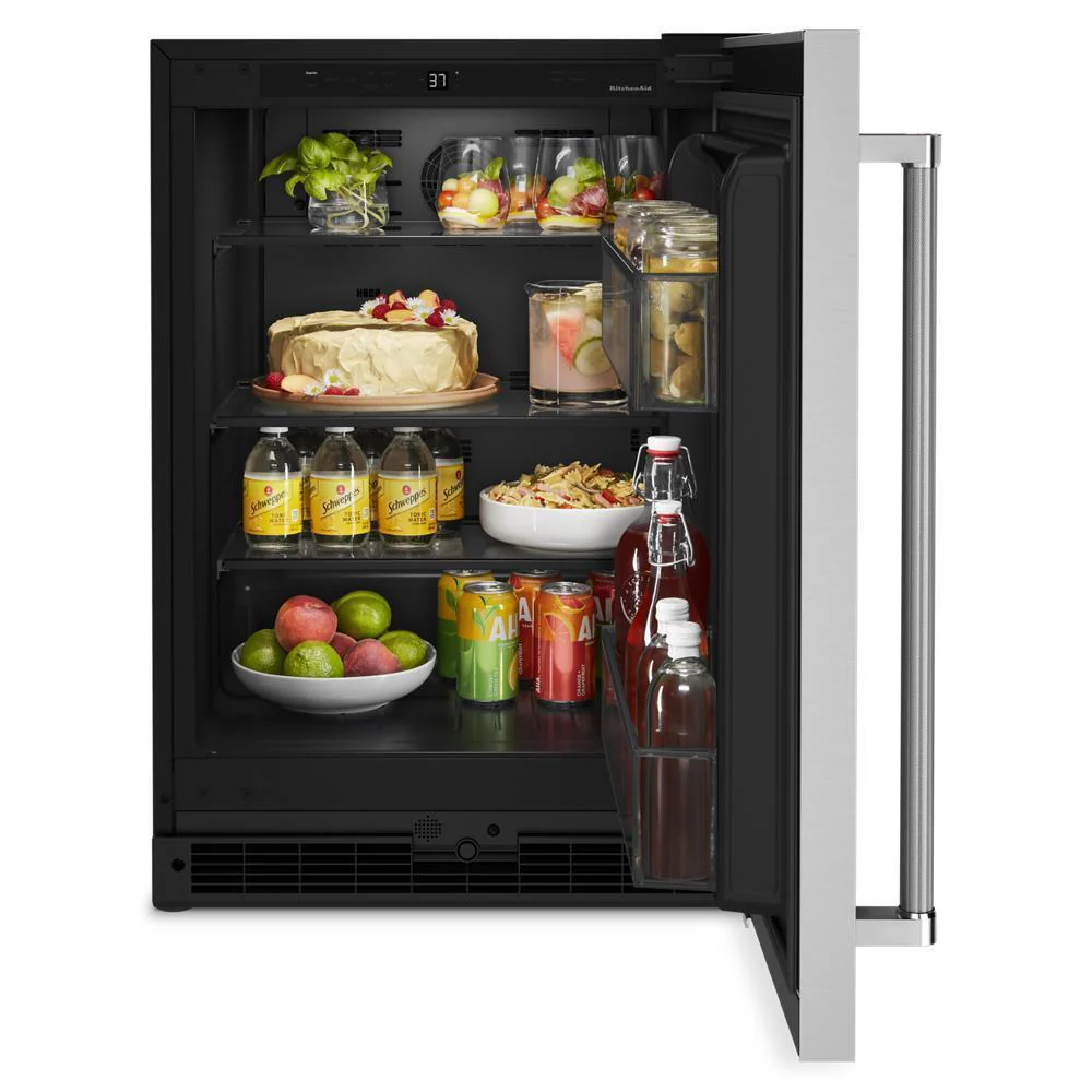 Kitchenaid KURR114KSB 24" Undercounter Refrigerator with Stainless Steel Door - Image 7