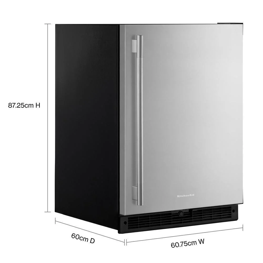 Kitchenaid KURR124SSB 24" Undercounter Refrigerator with Stainless Steel Door - Image 2