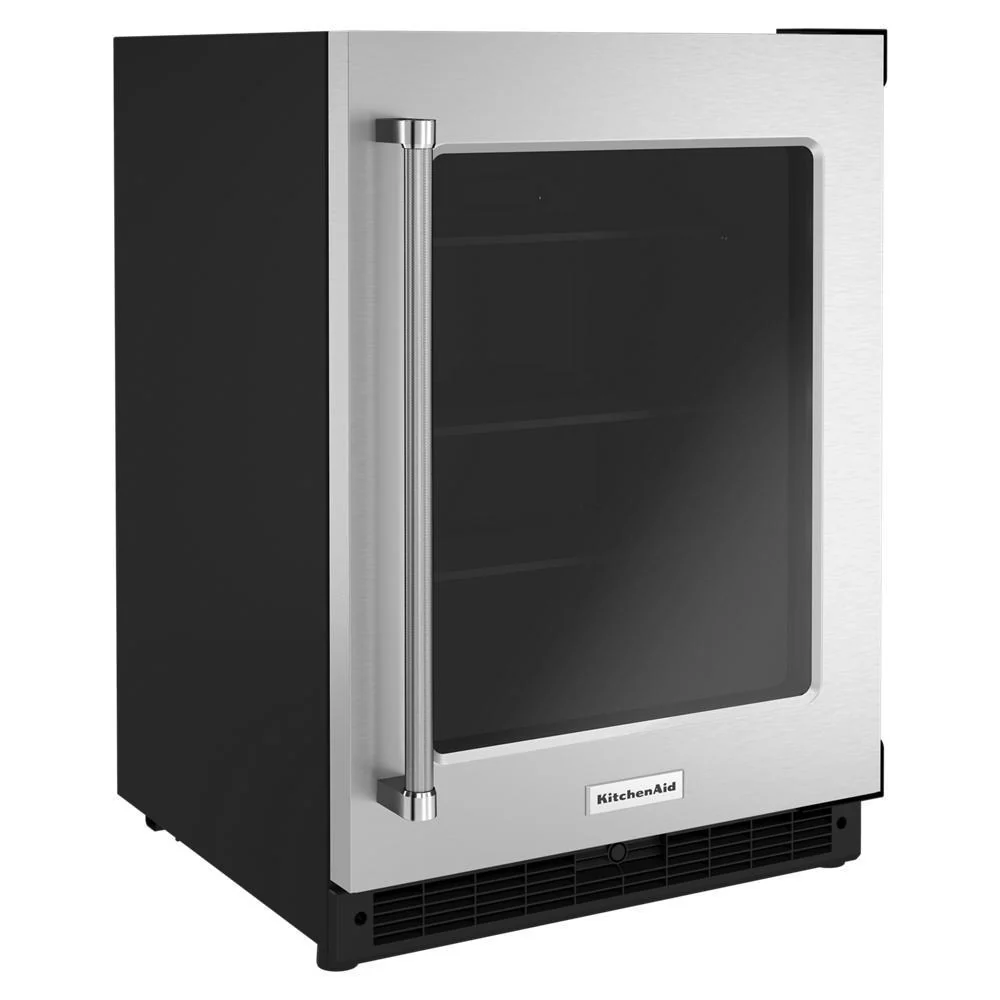 Kitchenaid KURR214KSB 24" Undercounter Refrigerator with Glass Door - Image 3