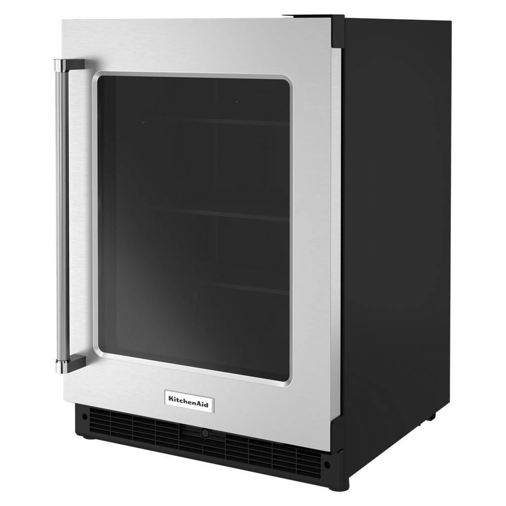 Kitchenaid KURR214KSB 24" Undercounter Refrigerator with Glass Door - Image 4