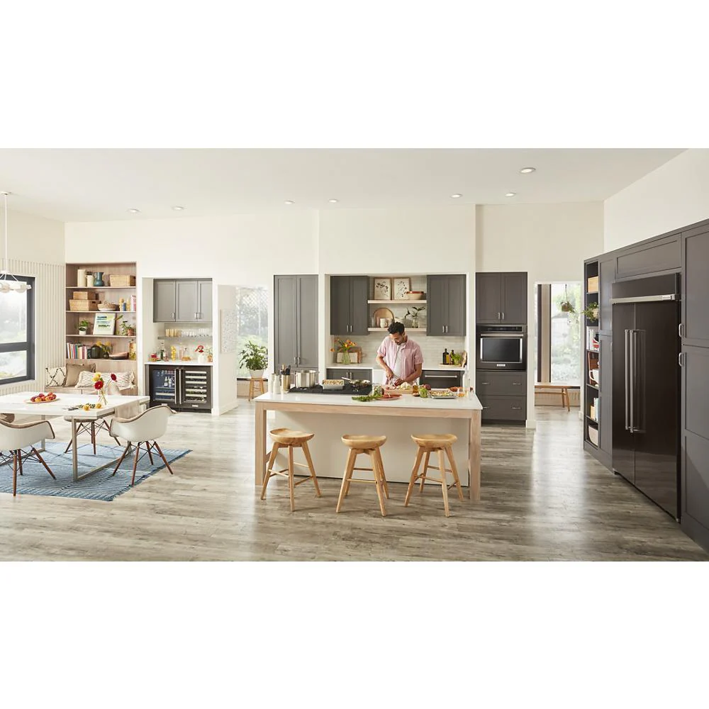 Kitchenaid KURR314KBS 24" Undercounter Refrigerator with Glass Door and Shelves with Metallic Accents and PrintShield™ Finish - Image 25