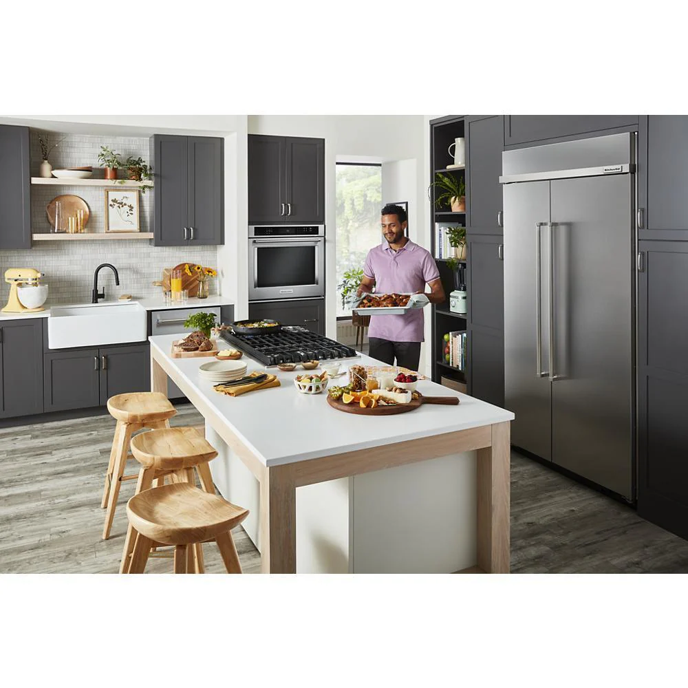 Kitchenaid KURR314KSS 24" Undercounter Refrigerator with Glass Door and Shelves with Metallic Accents - Image 27