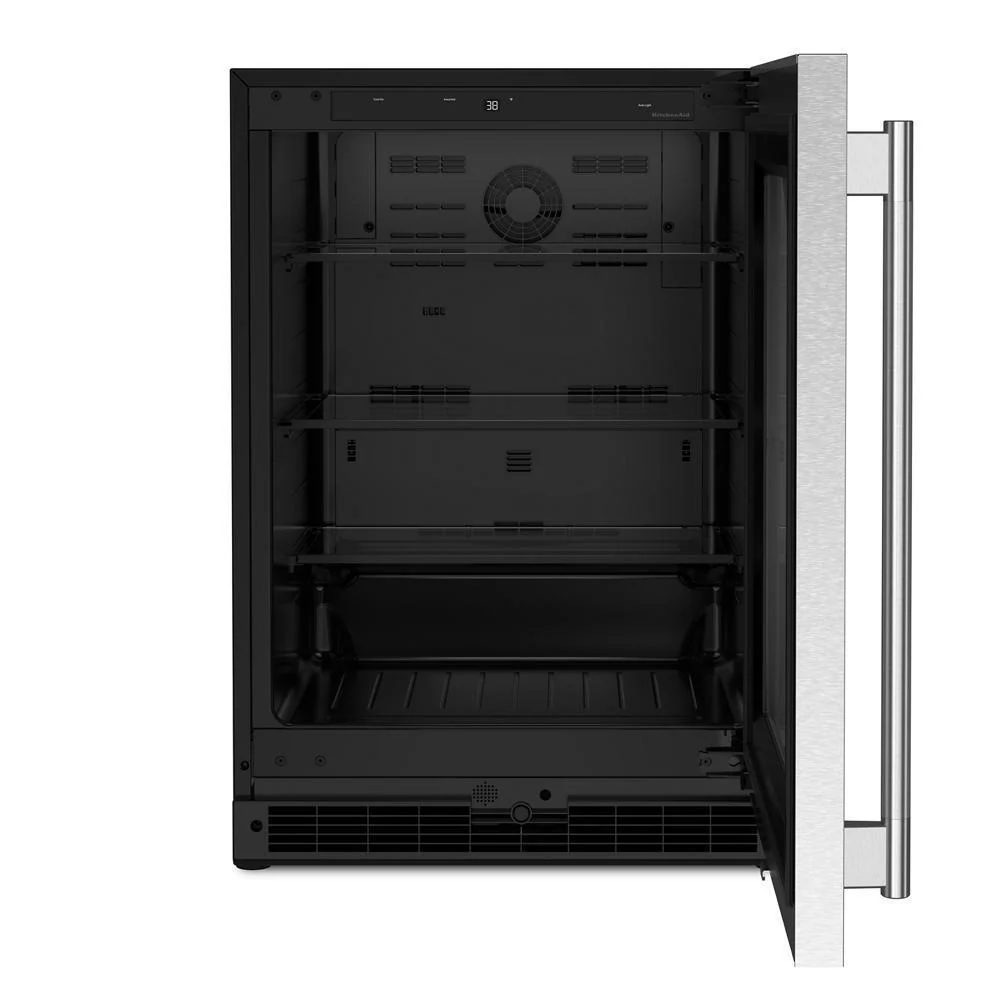 Kitchenaid KURR324SSB 24" Undercounter Refrigerator with Glass Door - Image 5