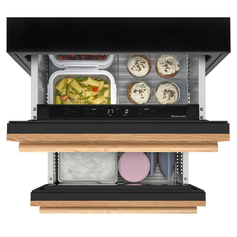 Kitchenaid KURT524SPA 24" Panel-Ready Undercounter Double-Drawer Refrigerator - Image 4