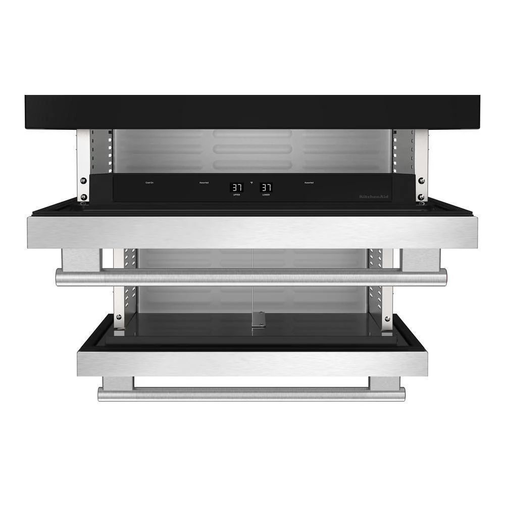 Kitchenaid KURT524SSB 24" Stainless Steel Undercounter Double-Drawer Refrigerator - Image 3