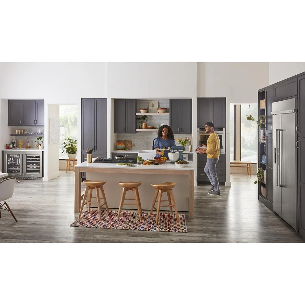Kitchenaid KUWL314KSS 24" Undercounter Wine Cellar with Glass Door and Metal-Front Racks - Image 32