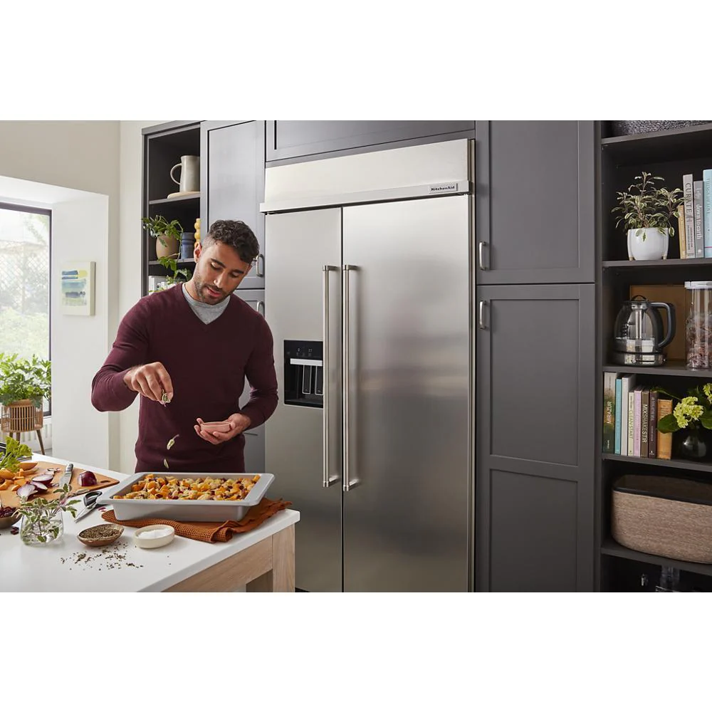 Kitchenaid KUWL314KSS 24" Undercounter Wine Cellar with Glass Door and Metal-Front Racks - Image 33