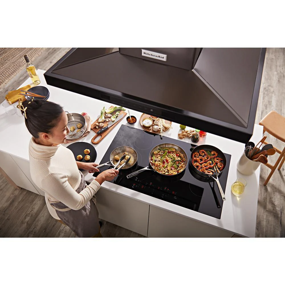 Kitchenaid KVIB606DBS 36" Island-Mount, 3-Speed Canopy Hood - Image 10