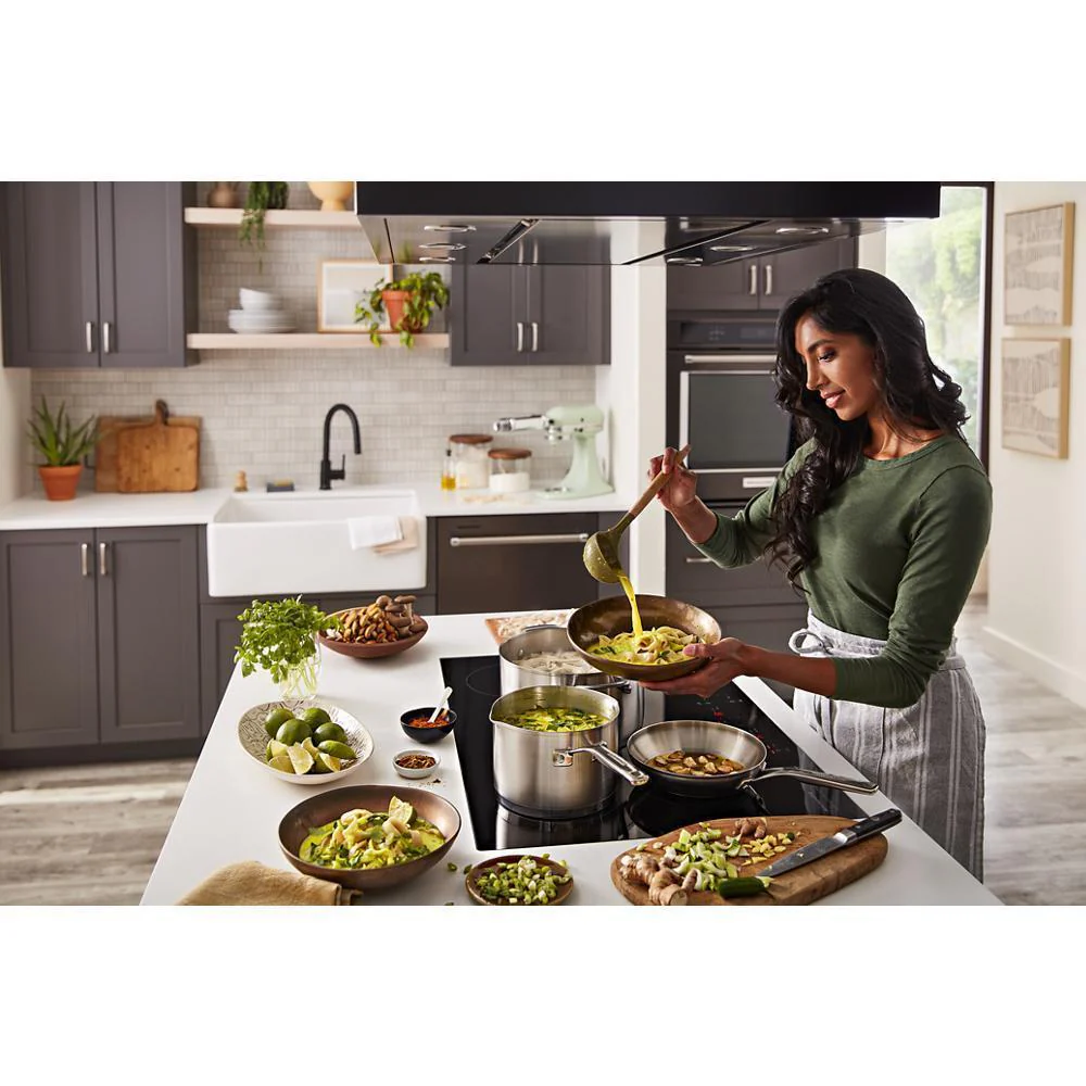 Kitchenaid KVIB606DBS 36" Island-Mount, 3-Speed Canopy Hood - Image 14