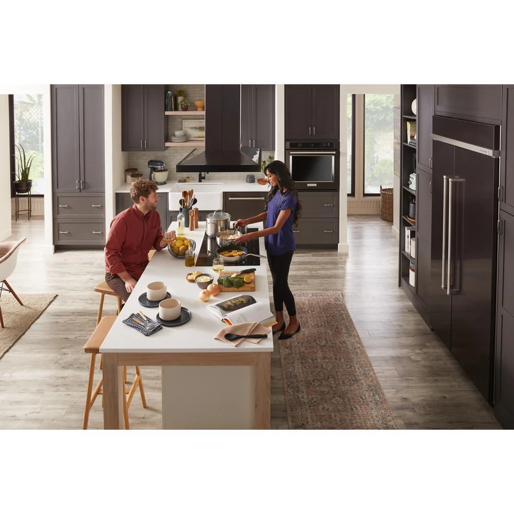 Kitchenaid KVIB606DBS 36" Island-Mount, 3-Speed Canopy Hood - Image 17