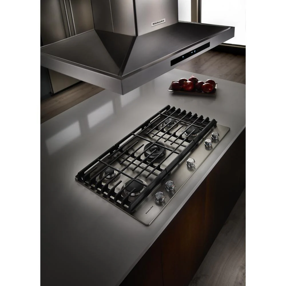 Kitchenaid KVIB606DSS 36" Island-Mount, 3-Speed Canopy Hood - Image 5