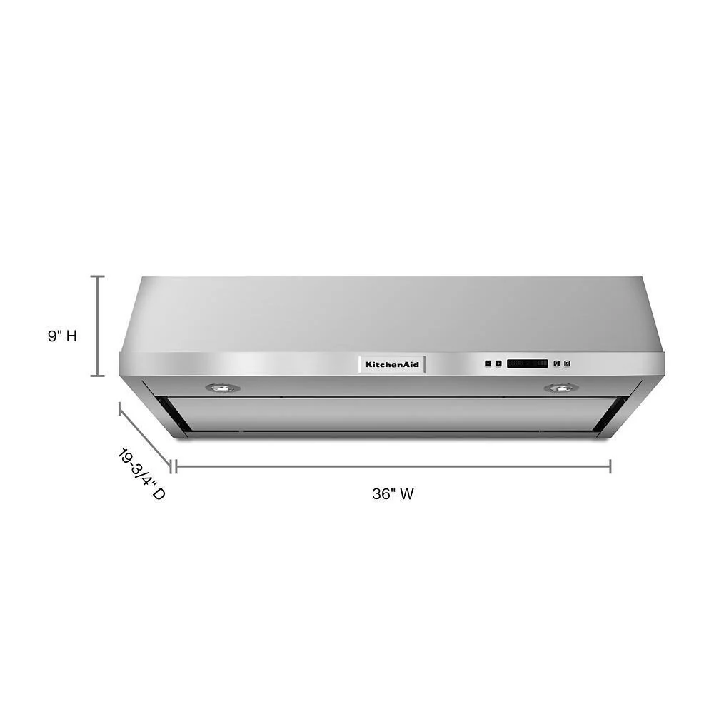 Kitchenaid KVUB606DSS 36'' Under-the-Cabinet, 4-Speed System - Image 3