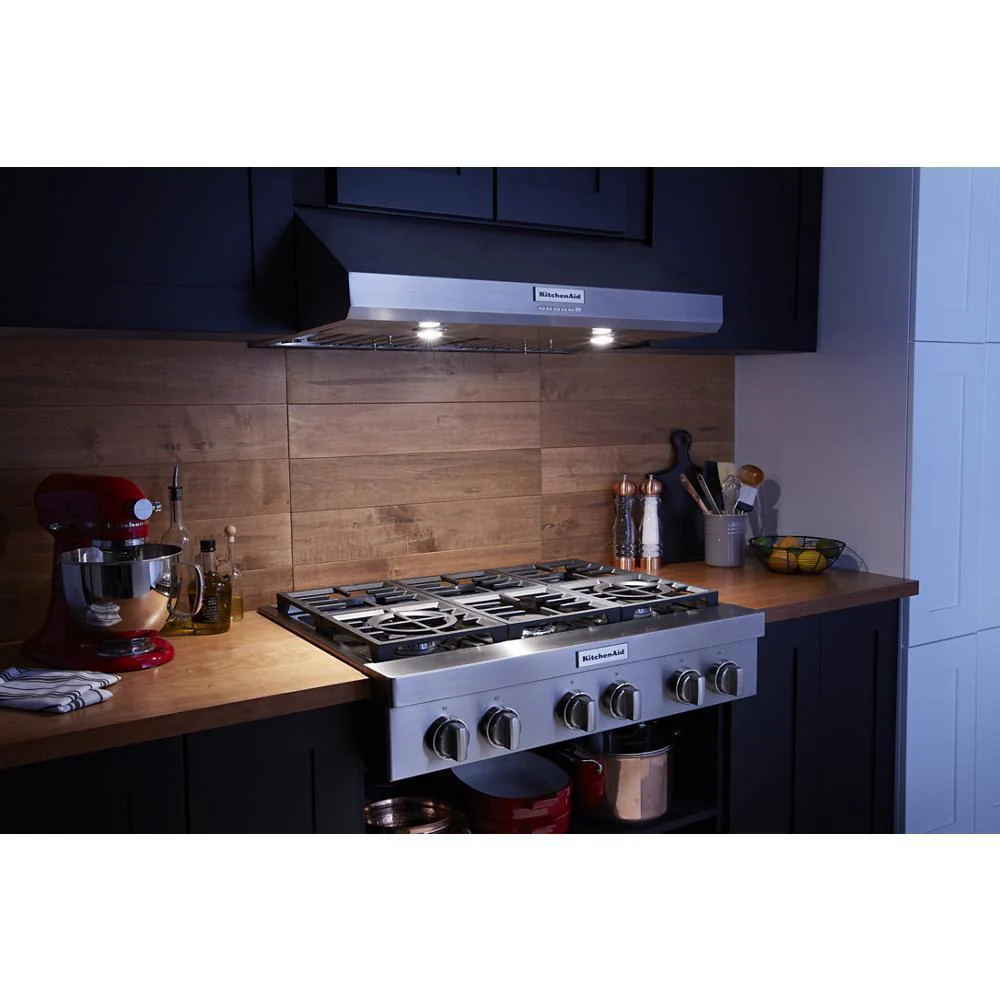 Kitchenaid KVUC606KSS 36" 585 CFM Motor Class Commercial-Style Under-Cabinet Range Hood System - Image 11