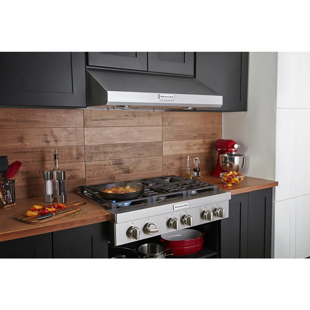 Kitchenaid KVUC606KSS 36" 585 CFM Motor Class Commercial-Style Under-Cabinet Range Hood System - Image 9