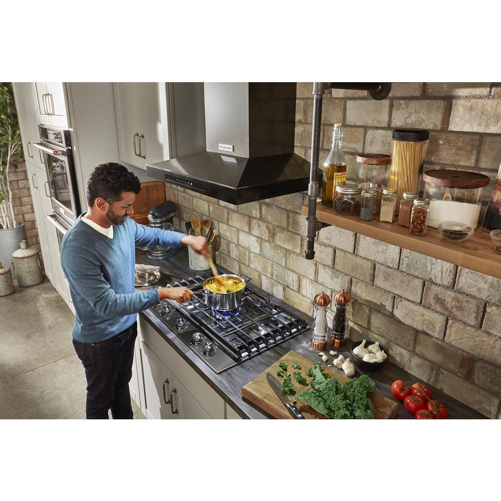 Kitchenaid KVWB606HBS 36" Wall-Mount, 3-Speed Canopy Hood - Image 24