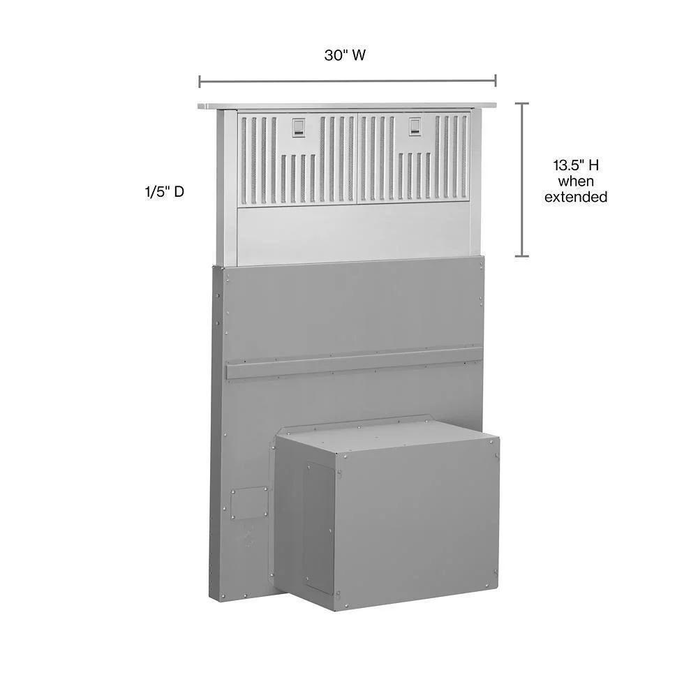 Kitchenaid KXD4630YSS 30" Retractable Downdraft Ventilation System - Image 9