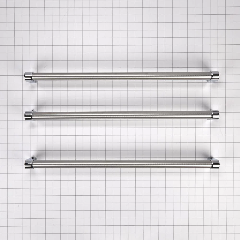 W10780404 KitchenAid® French Door Refrigerator Handle Kit - Stainless Steel - Image 3