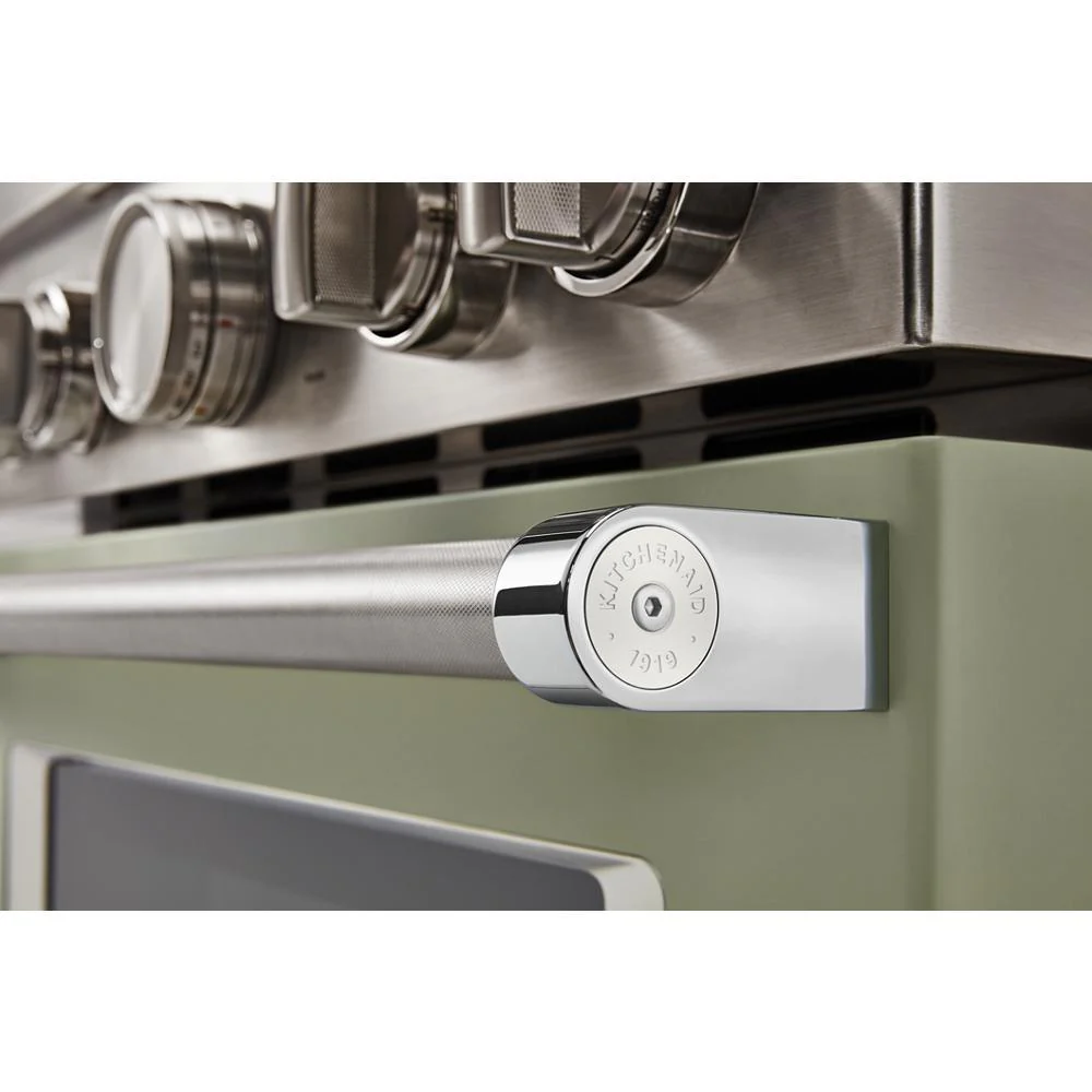 W11368841MP KitchenAid Commercial-Style Range Handle Medallion Kit - Mascarpone (Includes Two Medallions, Screws, and One 1/8-IN Hex Wrench) - Image 10