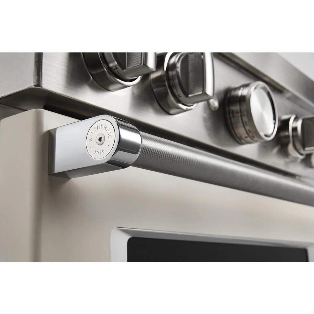 W11368841MP KitchenAid Commercial-Style Range Handle Medallion Kit - Mascarpone (Includes Two Medallions, Screws, and One 1/8-IN Hex Wrench) - Image 8