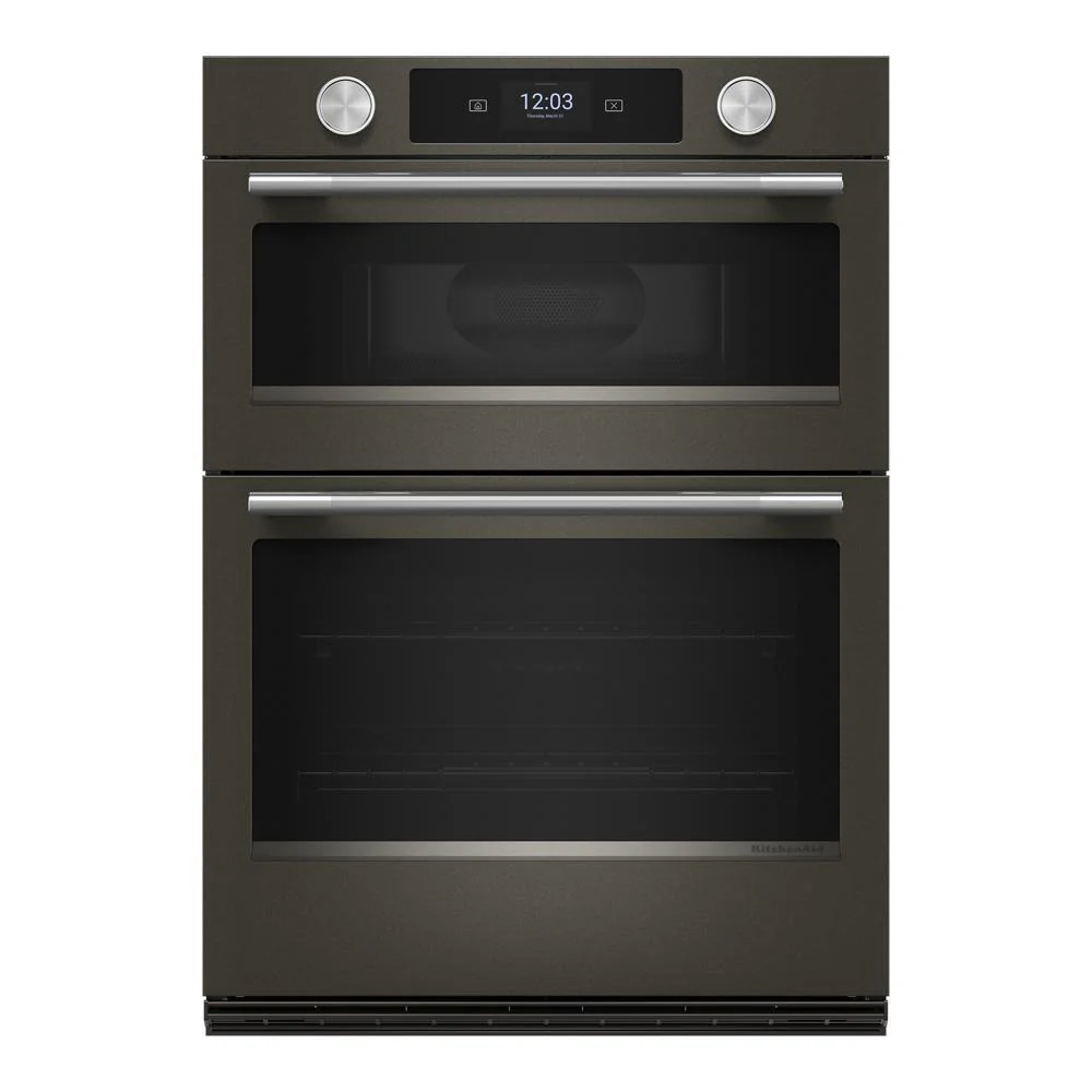 Kitchenaid W11774416 Stainless Steel Handle and Knob Hardware Accessory Kit for KitchenAid® 30" Double Wall Oven & Microwave Combo - Image 2