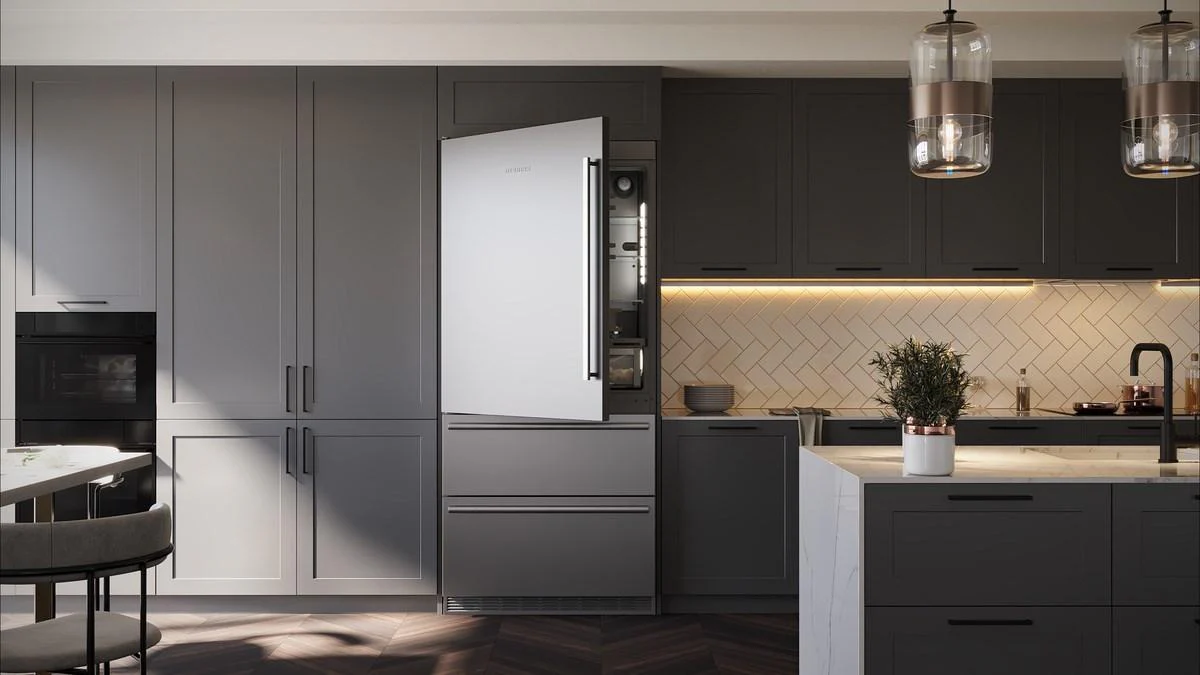 Liebherr HCB1591G Fully Integrated Bottom Freezer Refrigerator with BioFresh - Image 4