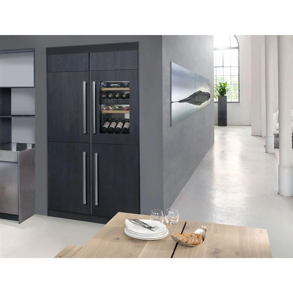 Liebherr HW3000 24" Fully Integrated Panel Ready 30 Bottle 2 Zone Wine - Image 9