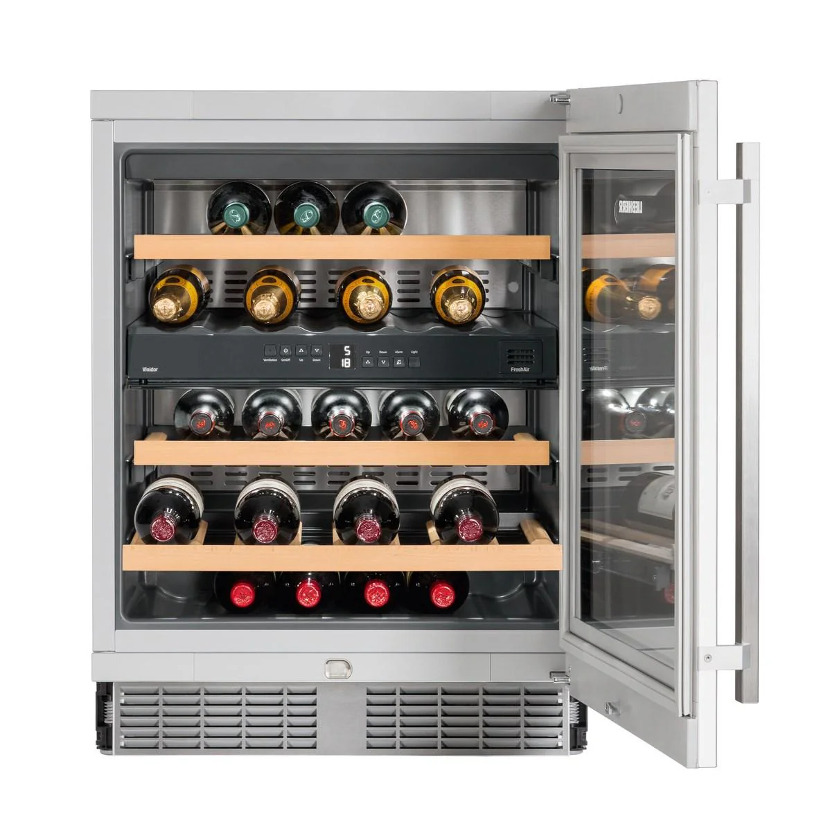 Liebherr WU3400 Undercounter Wine Cabinet, 24", Lock, 2 Zone, Reversible Door - Image 10