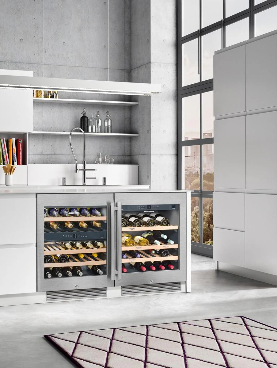 Liebherr WU3400 Undercounter Wine Cabinet, 24", Lock, 2 Zone, Reversible Door - Image 12
