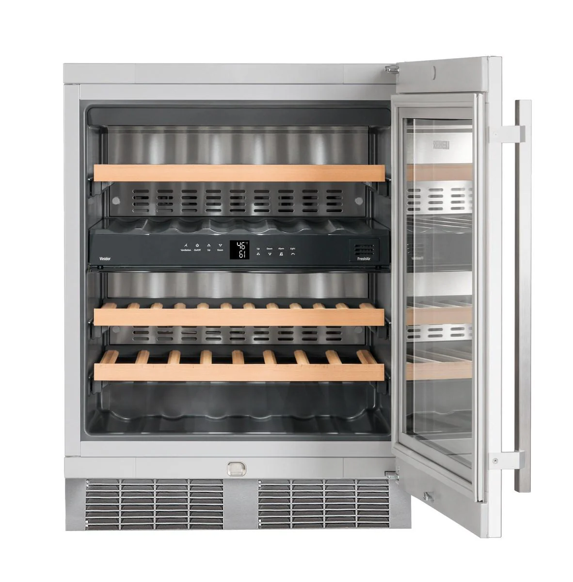 Liebherr WU3400 Undercounter Wine Cabinet, 24", Lock, 2 Zone, Reversible Door - Image 5