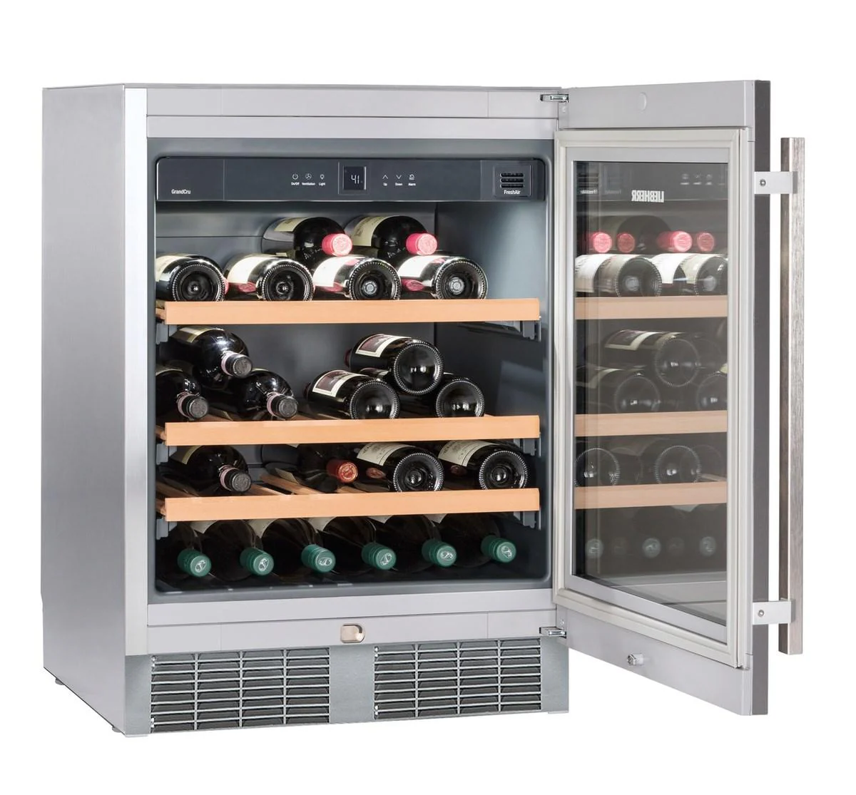 Liebherr WU4500 Undercounter Wine Cabinet, 24", Lock, 1 Zone, Reversible Door - Image 2