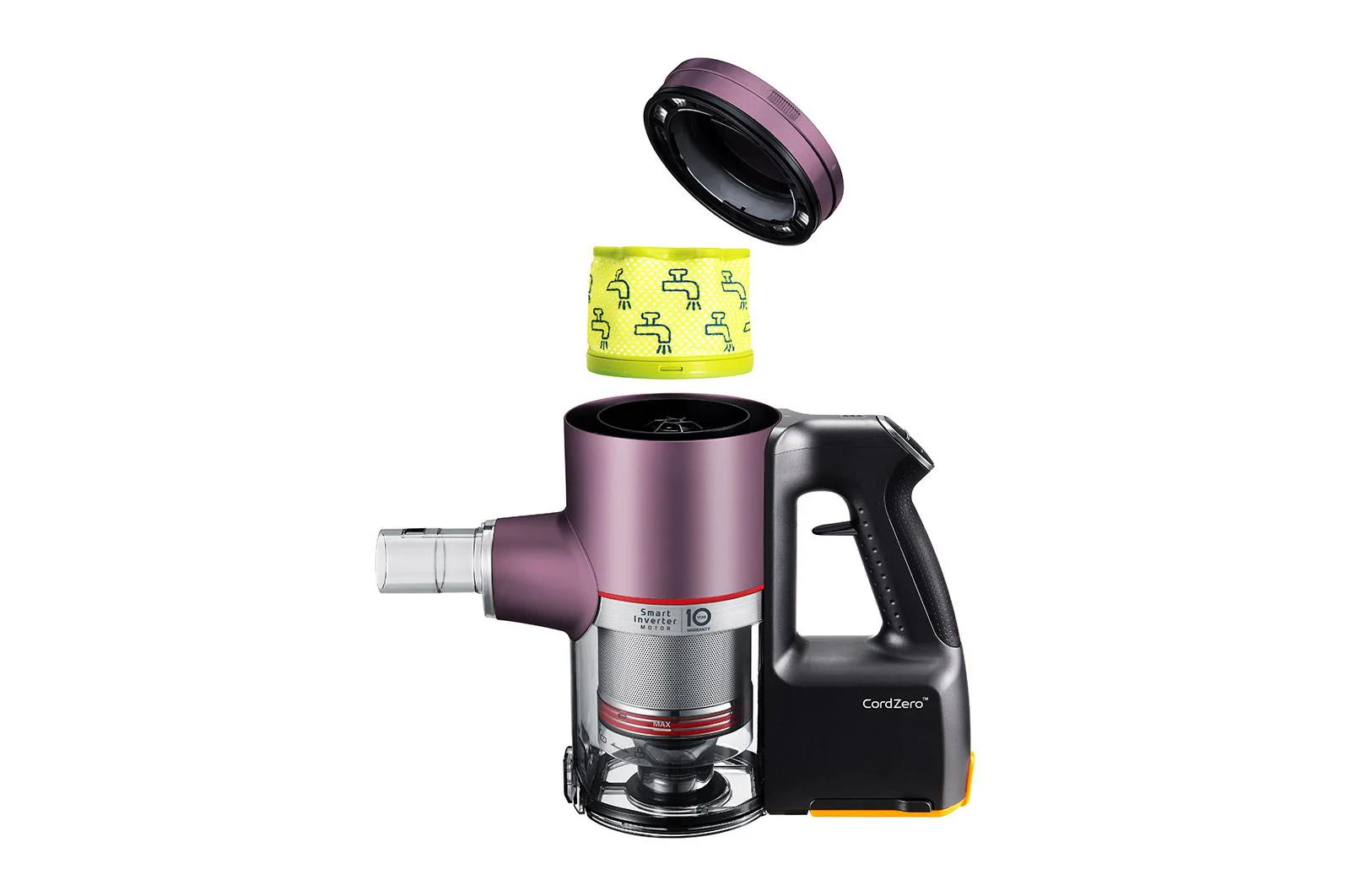 LG CordZero™ A9 Limited Cordless Stick Vacuum - Vintage Wine - Image 9
