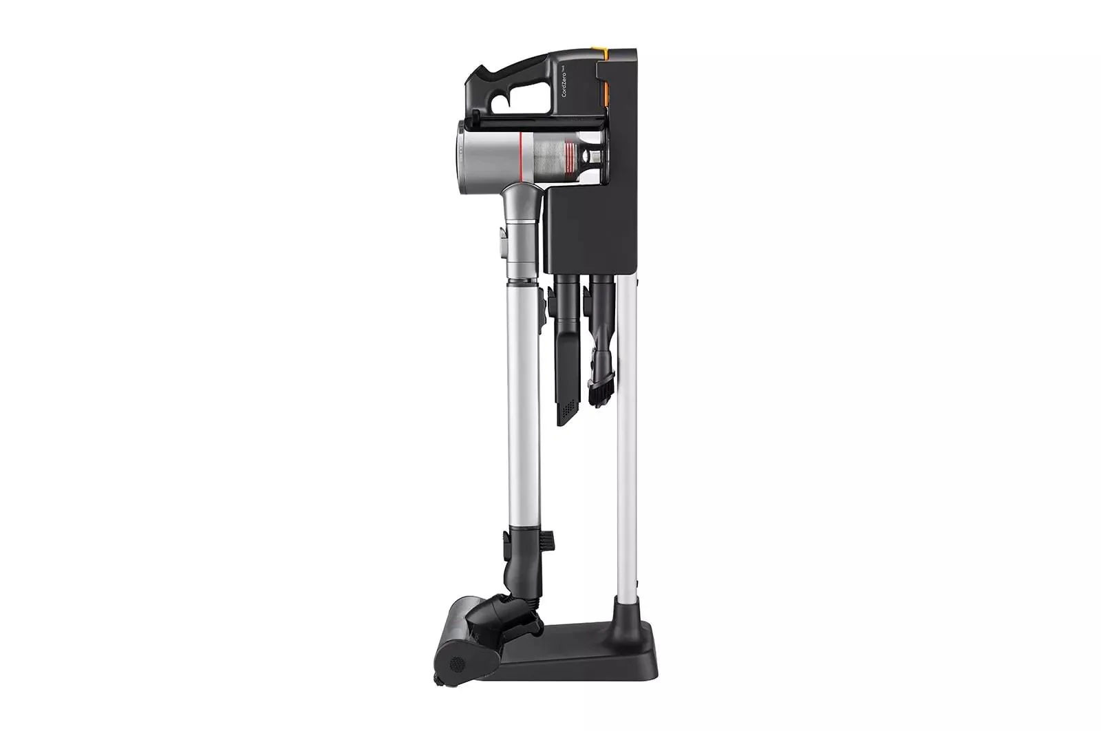 Lg A925KSM CordZero™ Kompressor® Cordless Stick Vacuum with Dual Floor Max Nozzle - Matte Silver - Image 4