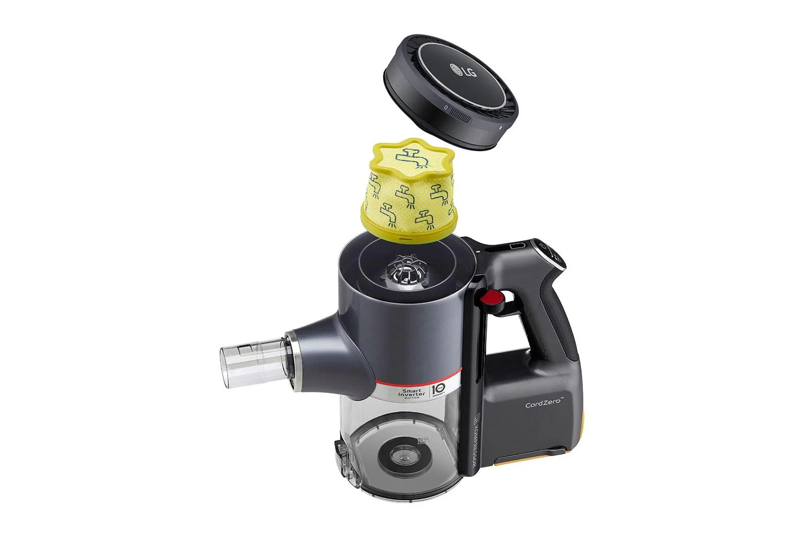 Lg CordZero™ Kompressor Cordless Stick Vacuum with Power Punch Nozzle (A927KGMS) - Image 10