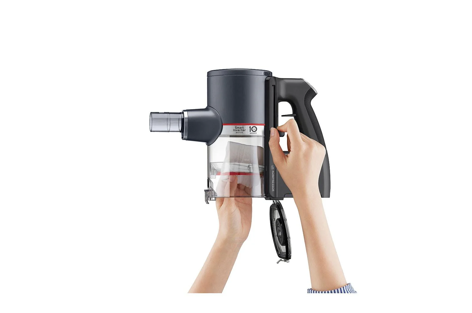Lg CordZero™ Kompressor Cordless Stick Vacuum with Power Punch Nozzle (A927KGMS) - Image 7