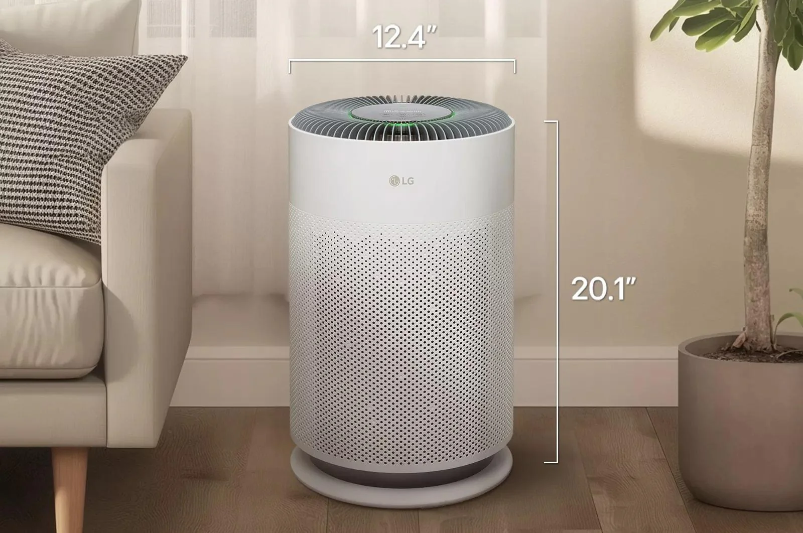 AS601HBB0 LG PuriCare™ 360 with NanoFiber True HEPA - Image 4