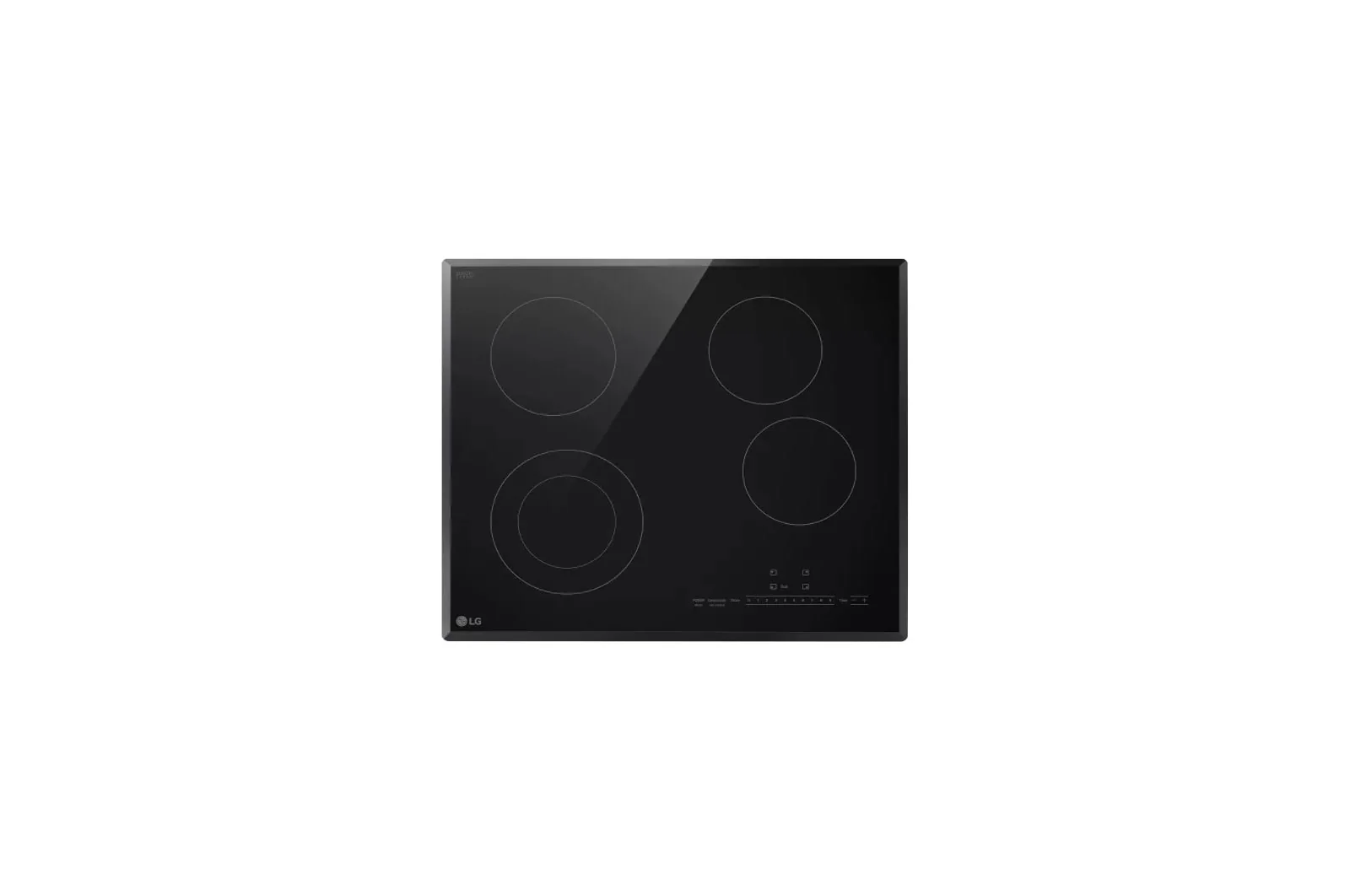 Lg CBED2415B 24 Inch Compact Electric Cooktop - Image 4