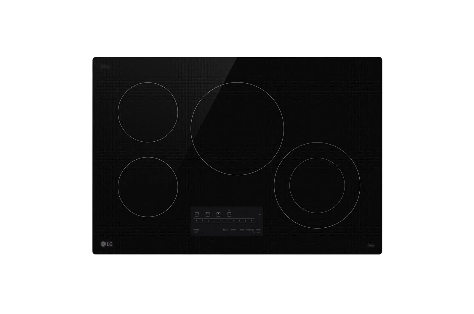 Lg CBEW3013BE 30" Electric Cooktop with UltraHeat™ 2.5kW Element - Image 4