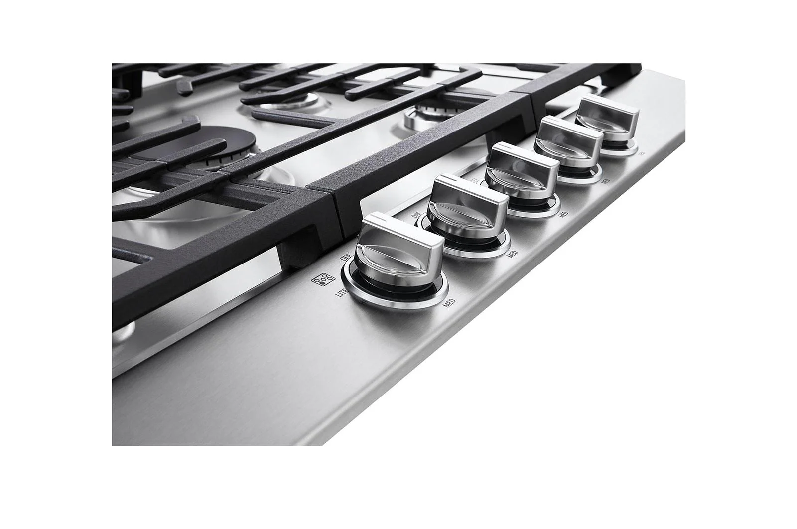 Lg CBGJ3023S 30 Inch Gas Cooktop with UltraHeat™ 20K BTU Burner - Image 6