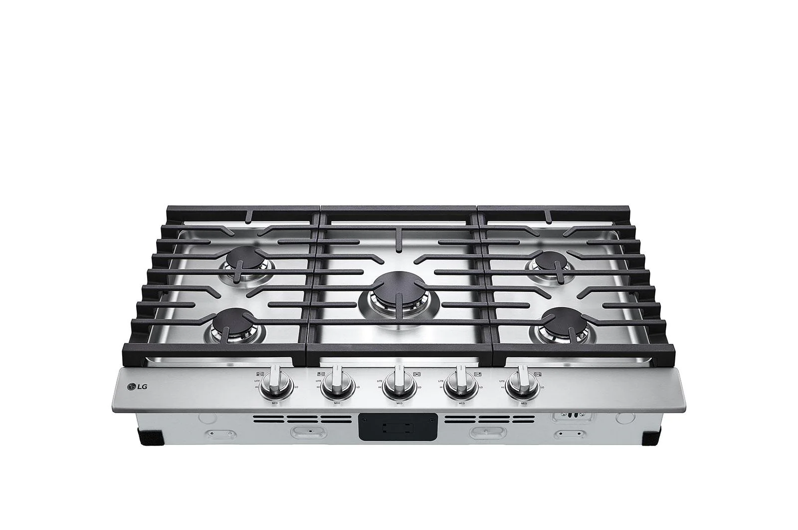 Lg CBGJ3623S 36 Inch Gas Cooktop with UltraHeat™ 20K BTU Burner - Image 2