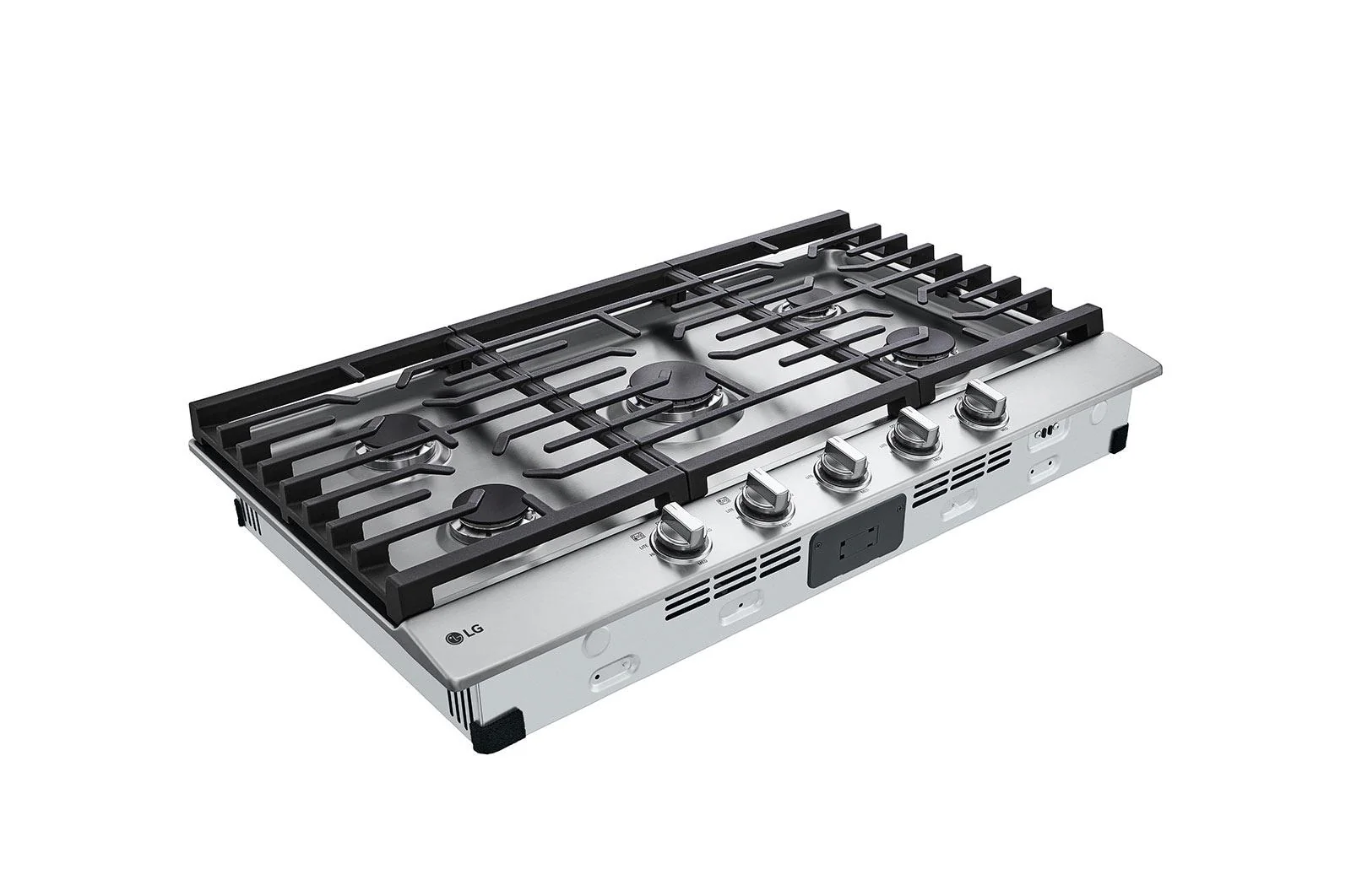 Lg CBGJ3623S 36 Inch Gas Cooktop with UltraHeat™ 20K BTU Burner - Image 5